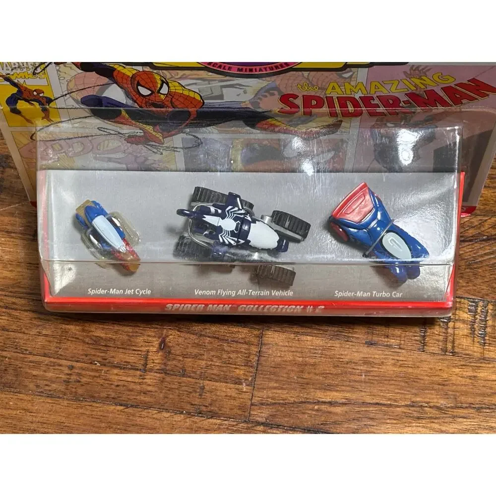 Spider-Man Collection #2 Micro Machines Galoob 1993 New Mini Miniature Vehicles